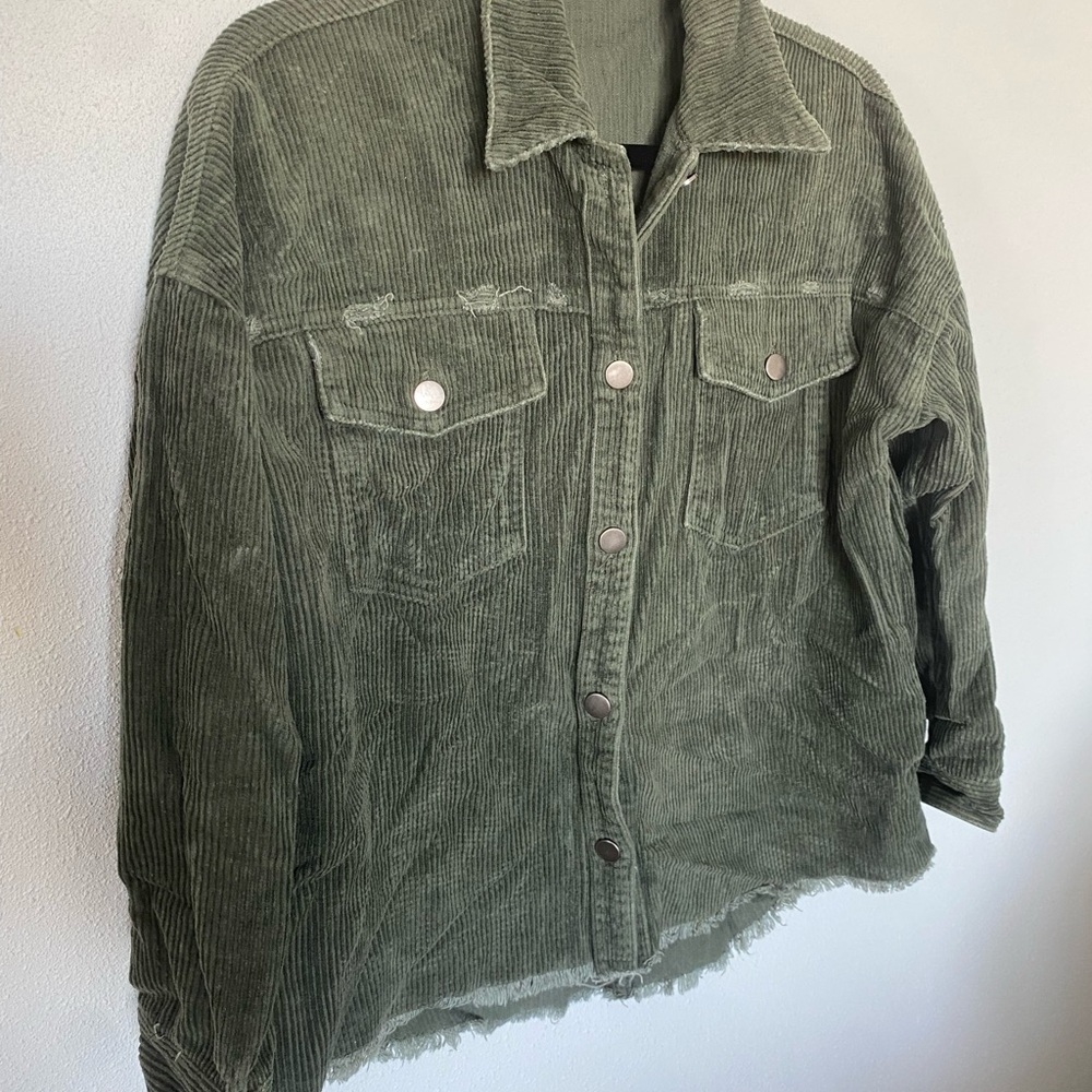 Bohme Olive Corduroy Jacket